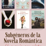Subgéneros de la Novela Romántica: Una guía completa | Rosas y Letras | Blog de Novela Romántica